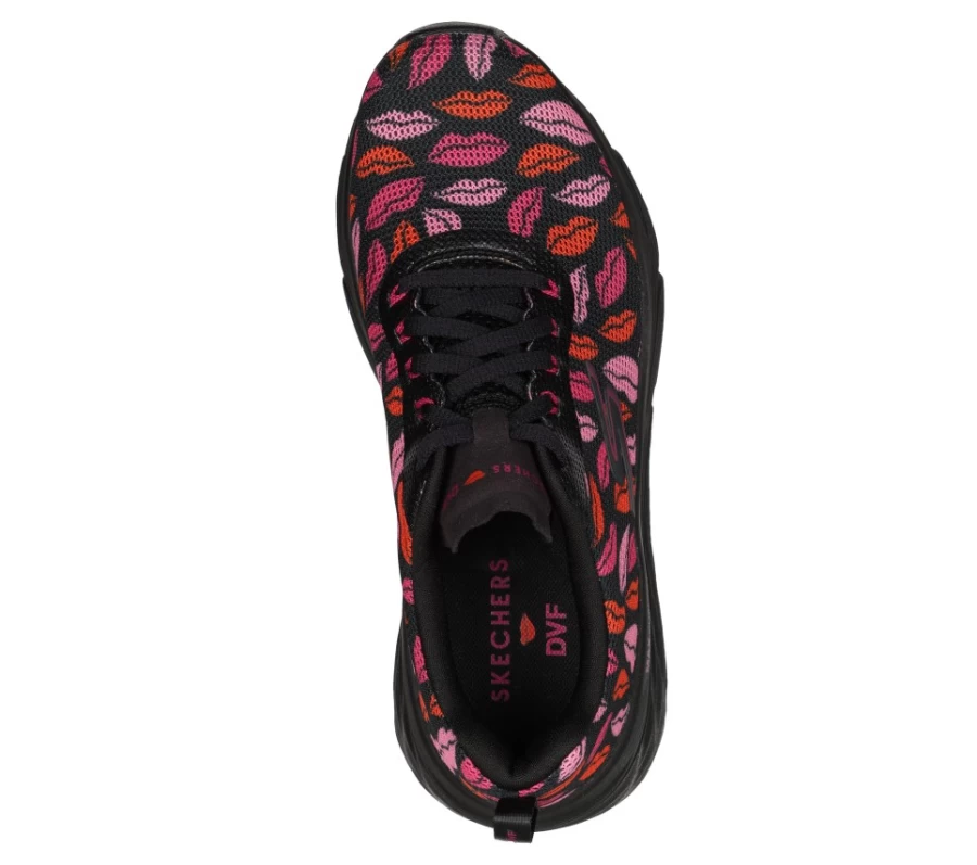 SKECHERS Women's Max Cushioning Elite - Black/Pink Sneakers for Ultimate Comfort