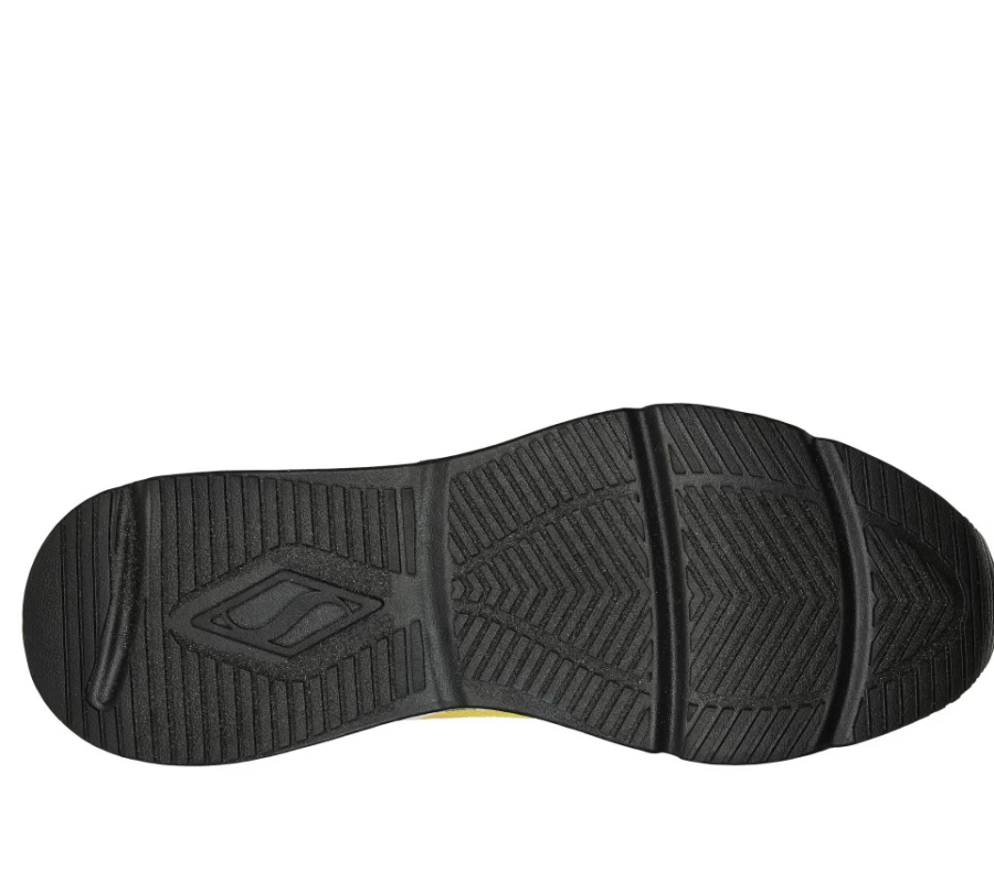 SKECHERS Men's Tres-Air Uno - Lightweight Yellow Sneakers for Comfort & Style