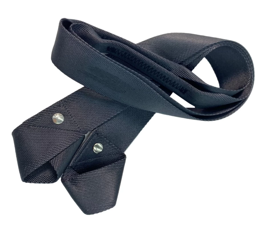 SKECHERS Men's Black Yoga Strap for Fitness & Flexibility Training