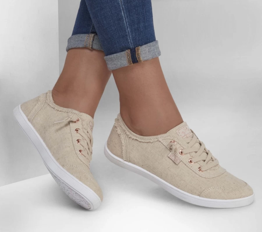 SKECHERS Women's Bobs B Cute - Wonder Sneakers in Natural Color