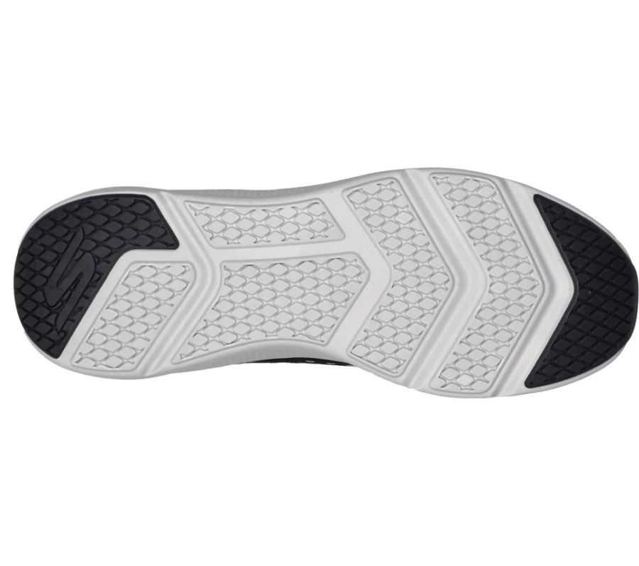 SKECHERS Men's Go Run Elevate - Vandura Running Shoes in Black & Gray