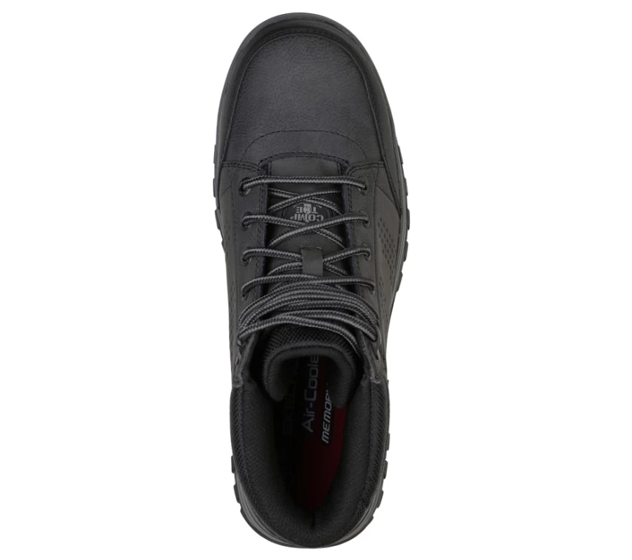 SKECHERS Men's McColl - Dassah WP Comp Toe Work Boot in Black