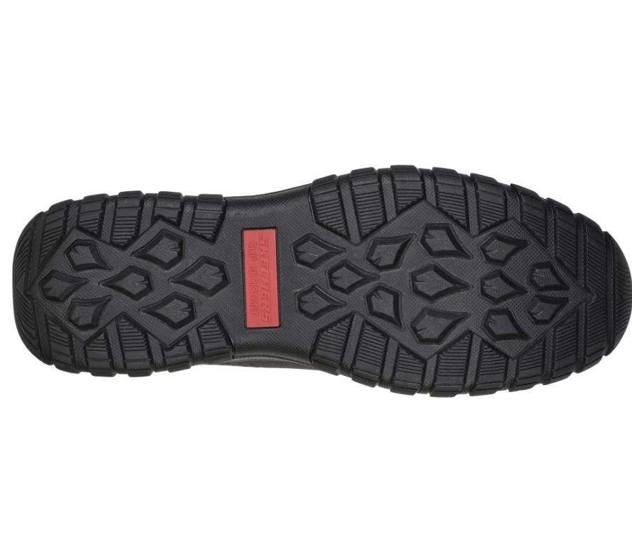 SKECHERS Men's McColl - Dassah WP Comp Toe Work Boot in Black