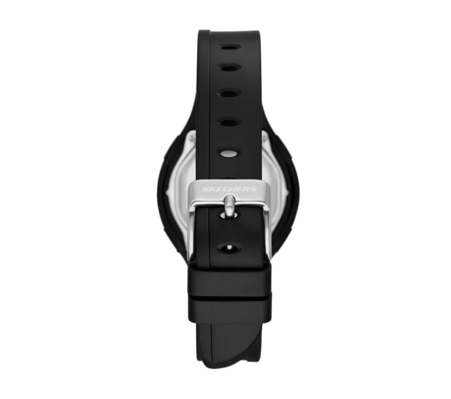 SKECHERS Women's Digital Watch - Black & Purple Stylish Basic Sport Watch for Women