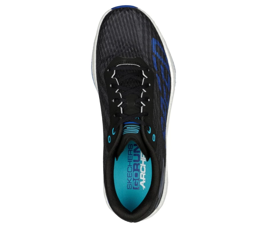 SKECHERS Men's Go Run Arch Fit Razor 4 Running Shoes - Black / Blue