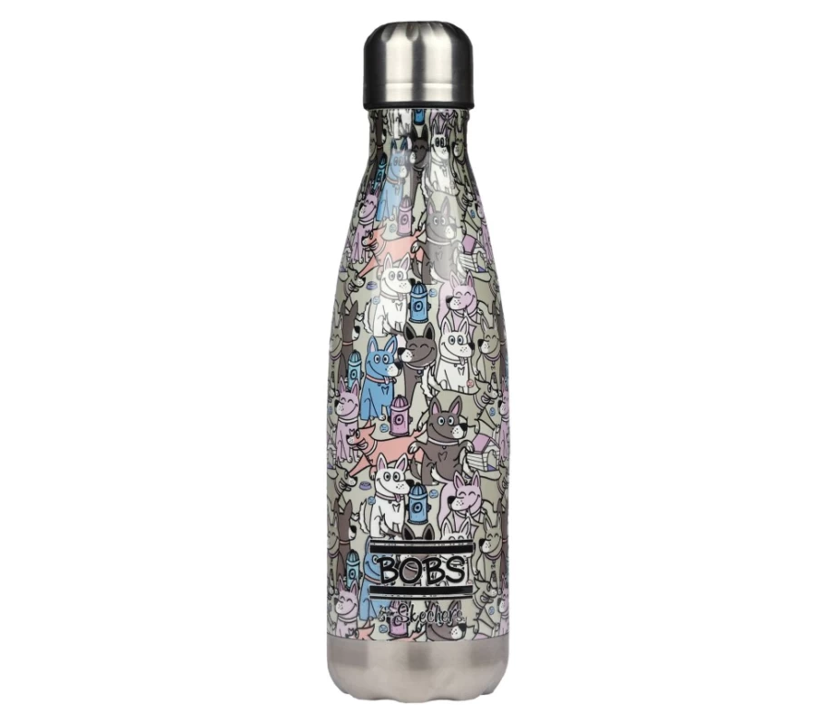 SKECHERS Women's Multi-Color Tommy Boy Water Bottle by Bobs