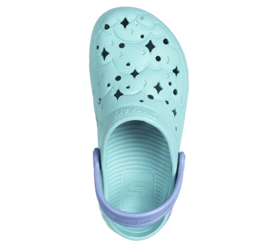 SKECHERS Kids' Aqua Foamies Unicorn Dreamer Sneakers