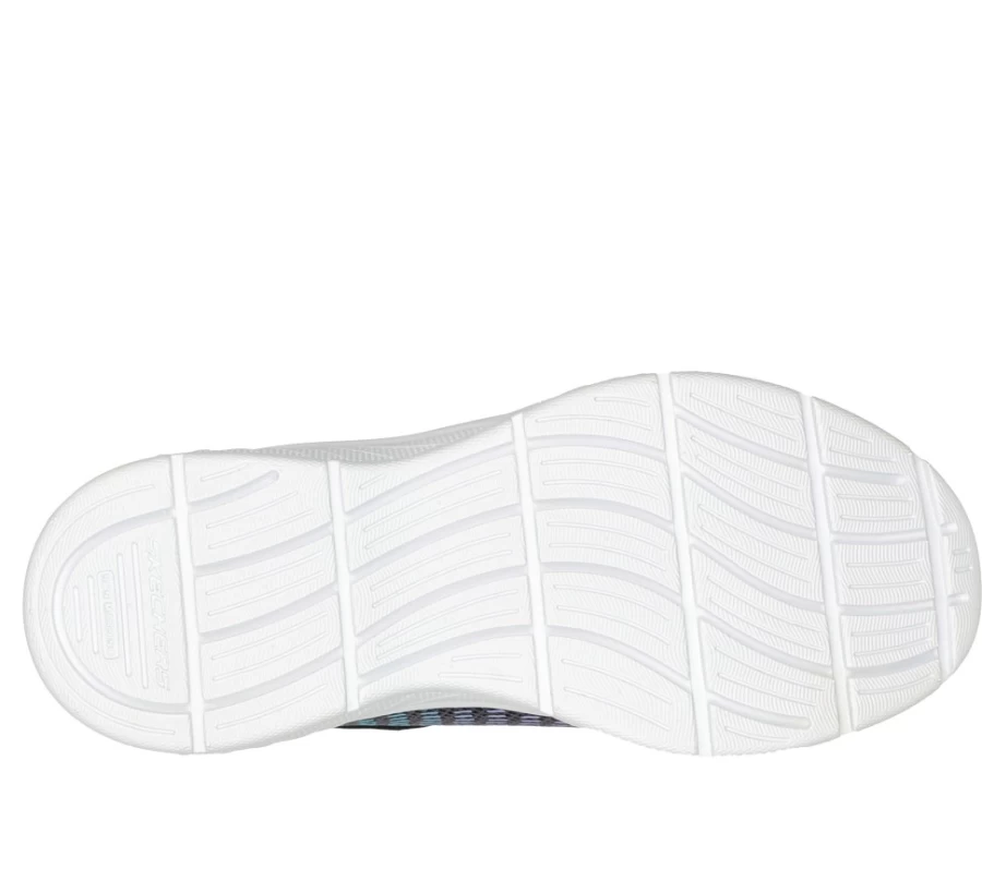 SKECHERS Kids Microspec Plus - Disco Dreaming Sneakers in Black & Multi Color