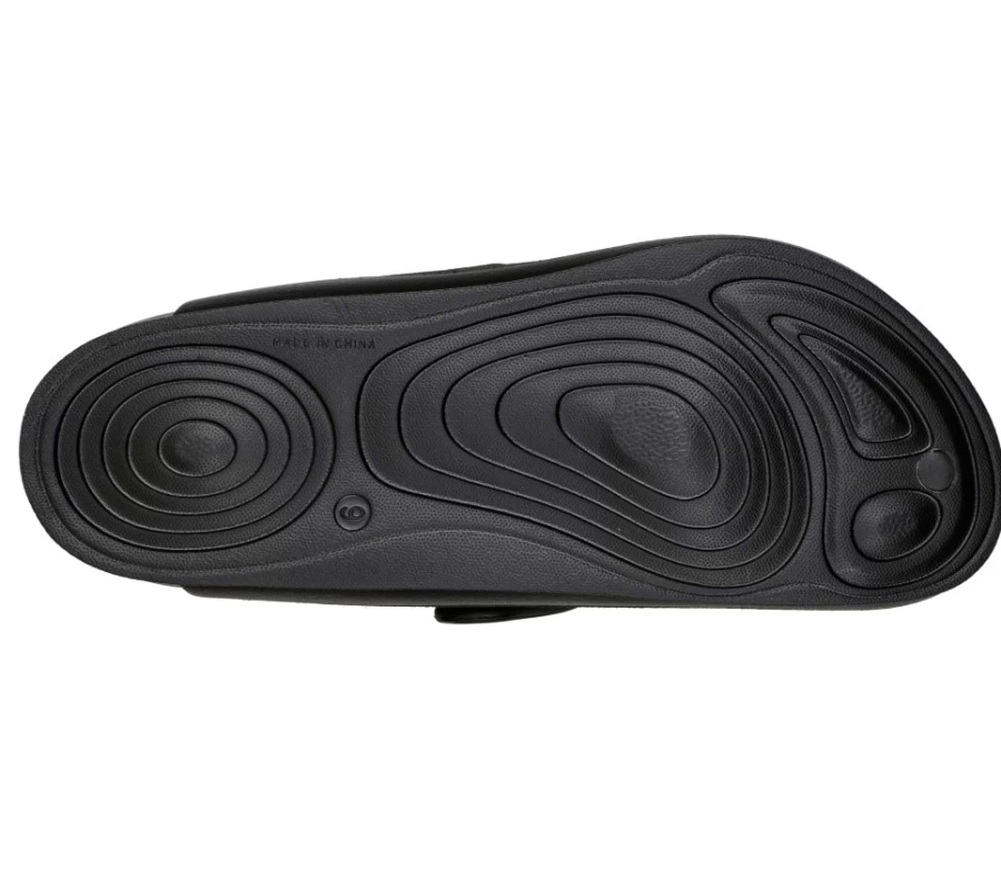 SKECHERS Men's Cali Surf Lined Foamies Sneakers in Black