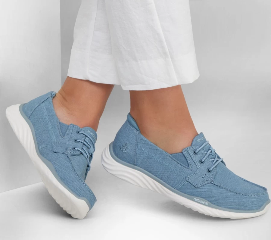 SKECHERS Women's On-The-Go Ideal - Coastal Sneakers in Blue