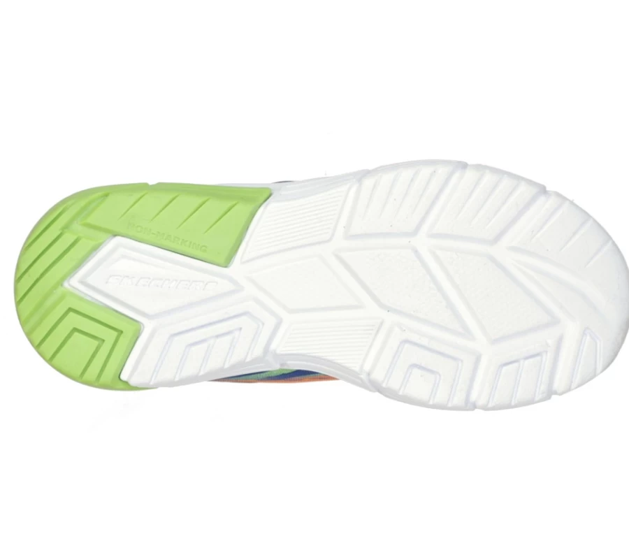 SKECHERS Kids' Twist-Fit Sneakers in Blue & Black - Vector-Matrix Design