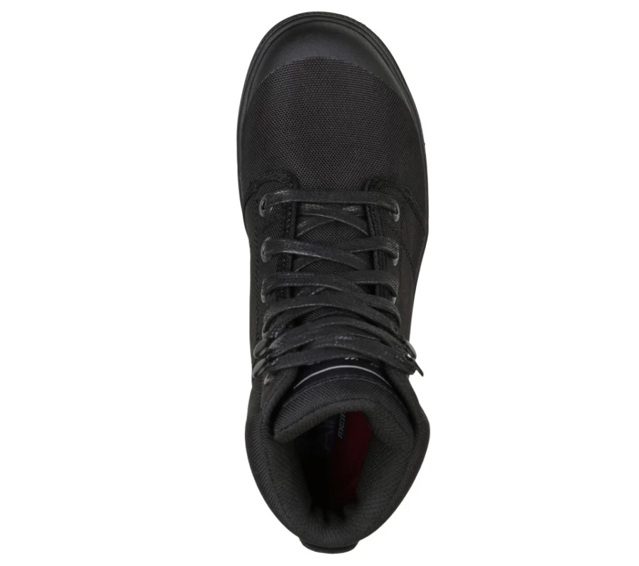 SKECHERS Women's Rotund - Darragh St Black Work Shoes
