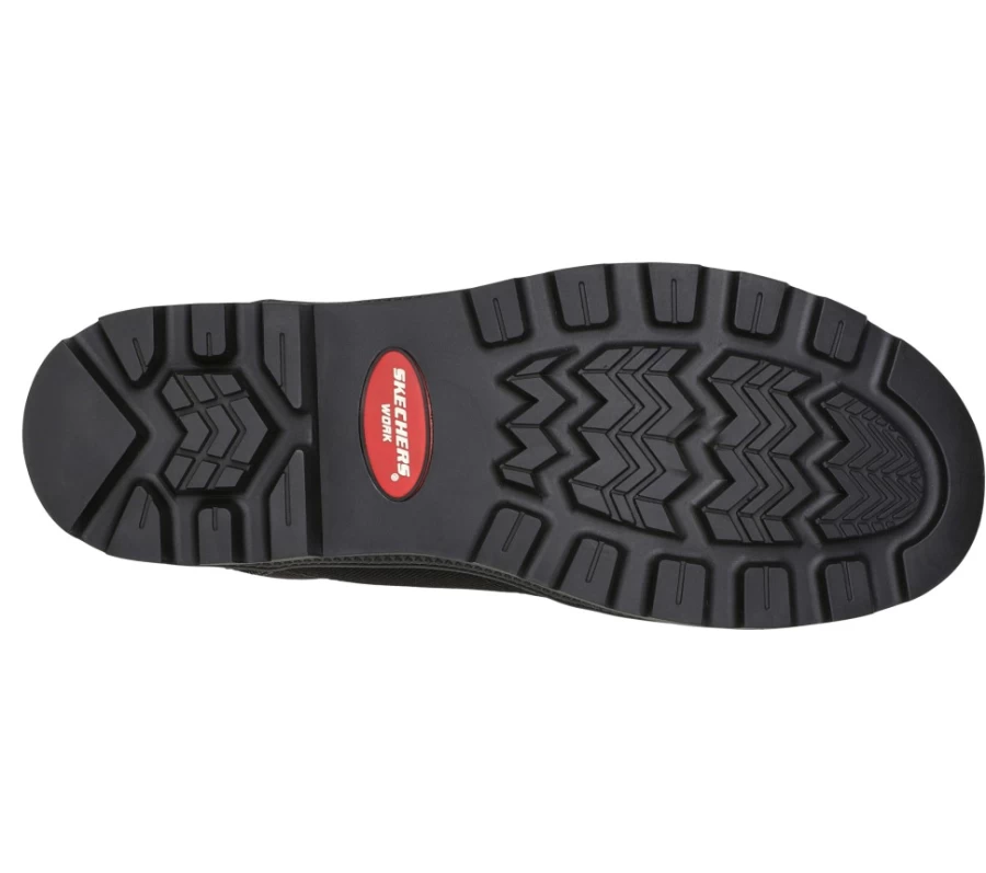 SKECHERS Women's Rotund - Darragh St Black Work Shoes