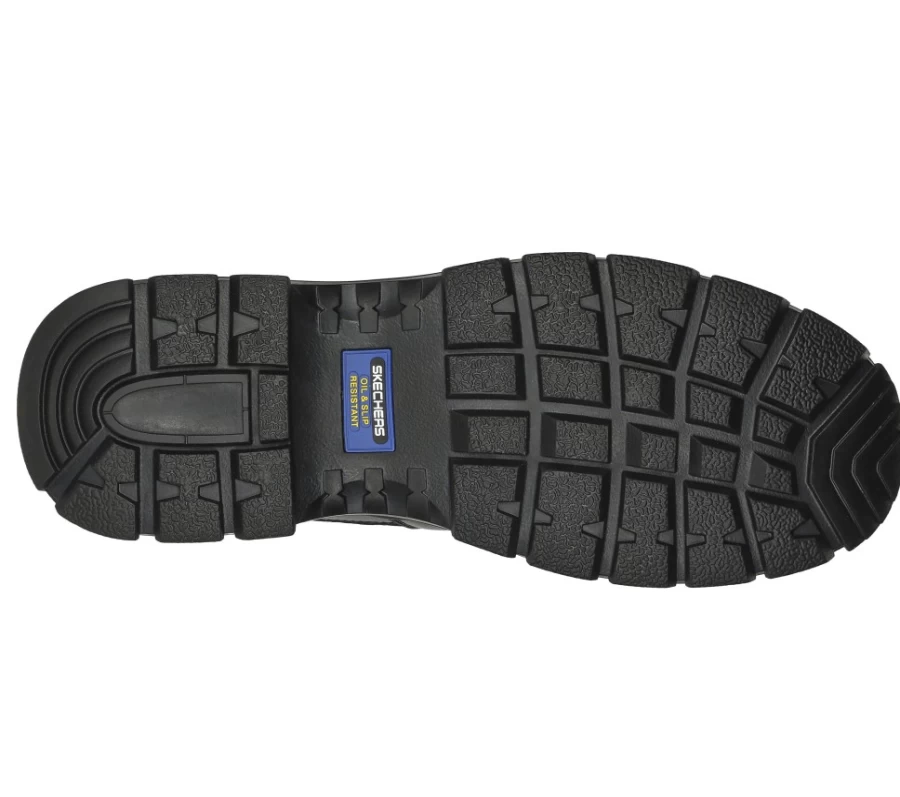 SKECHERS Men's Work Tactical Wascana Linnean Composite Toe Boots in Black