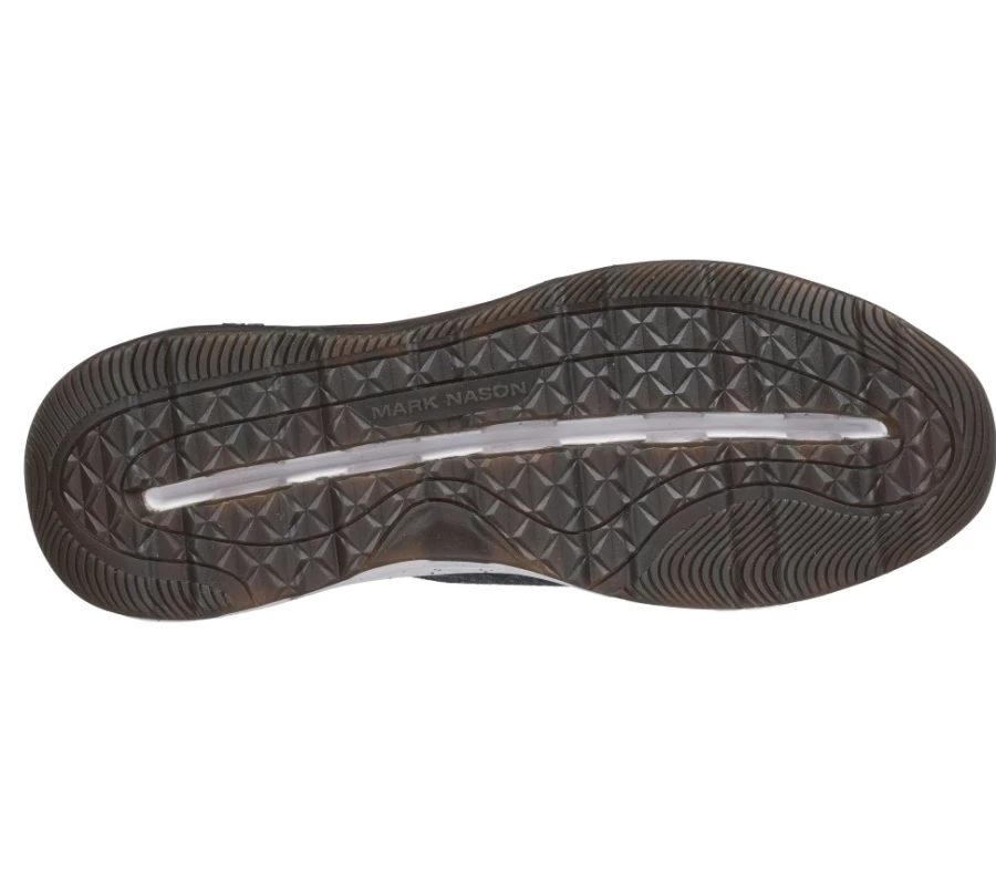 SKECHERS Men's A-Line Glide - Zev Sneakers in Black | Lightweight Comfort Walking Shoes
