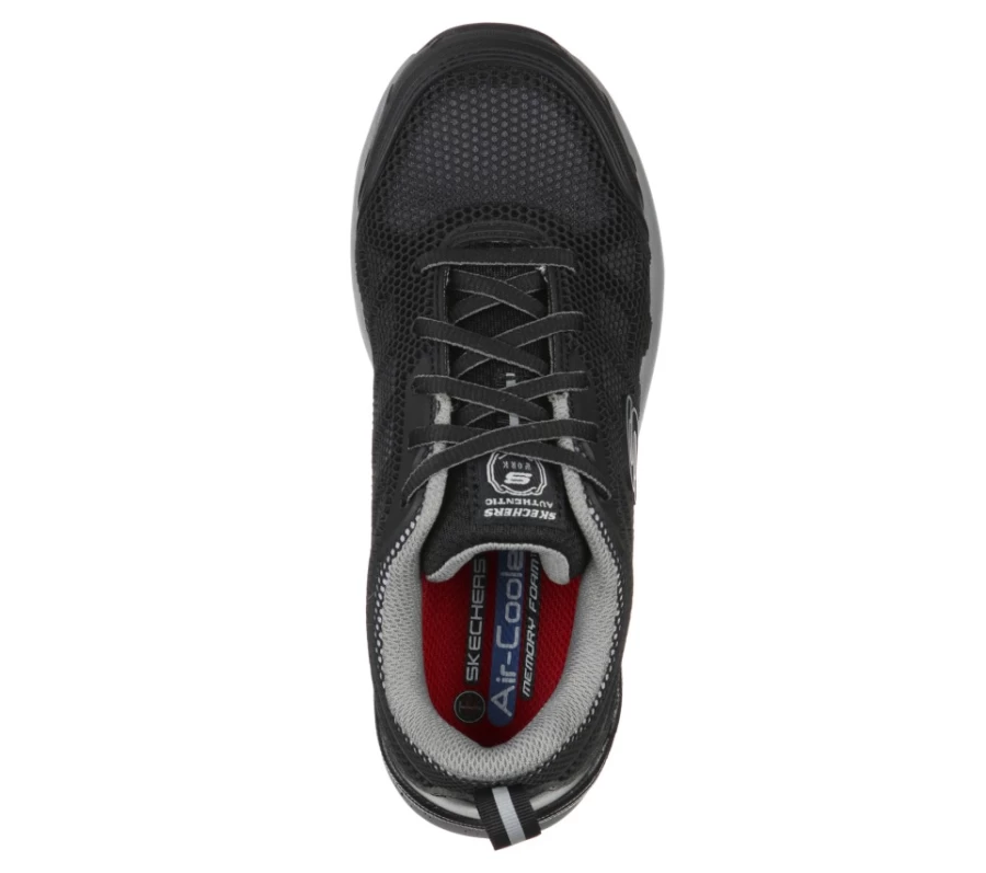 SKECHERS Women's Work Boots - Bulklin Lyndale Composite Toe, Black & Gray Safety Shoes