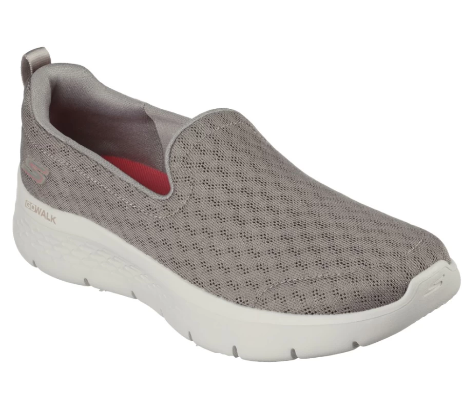 SKECHERS Women's Go Walk Flex - Comfortable Walking Shoes in Taupe