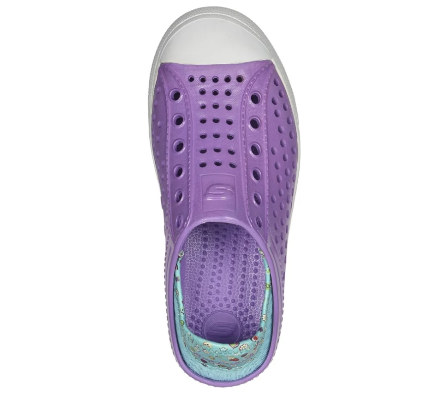 SKECHERS Kids Foamies Guzman Steps - Forever Sweet Lavender Sneakers