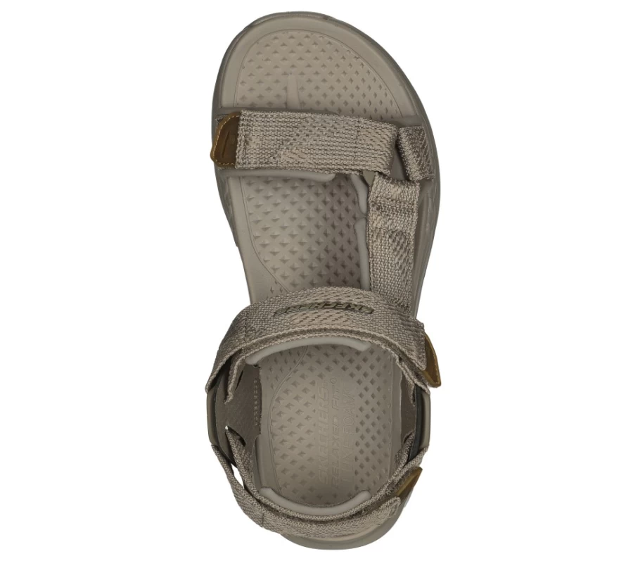 SKECHERS Men's Orvan SD Relaxed Fit Sneakers in Taupe - Azusa Style Comfort Shoes