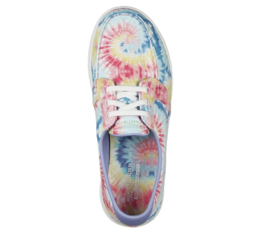 SKECHERS Women's Go Walk Lite - Electrifying Multi Color Walking Shoes
