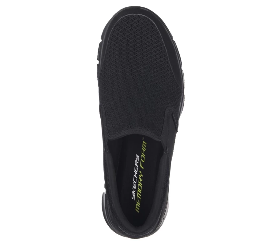 SKECHERS Men's Equalizer Persistent Sneakers in Black - Comfortable & Durable Athletic Shoes