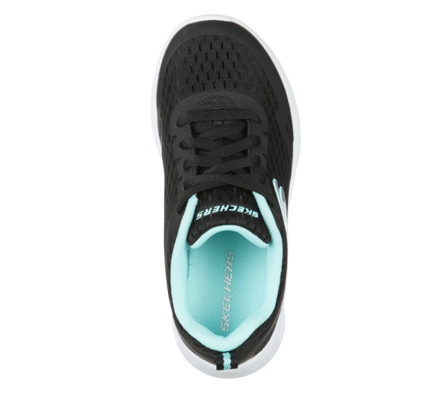 SKECHERS Kids Microspec Max - Black Electric Jumps Sneakers for Active Children