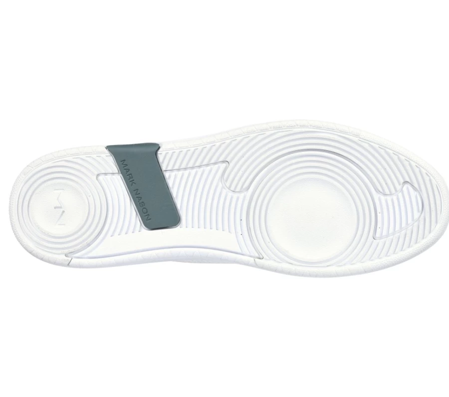 SKECHERS Men's Mark Nason Alpha Cup - Brayden Sneakers in White & Green