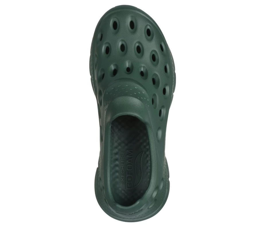 SKECHERS Men's Arch Fit Go Foam 1 Sneakers in Dark Green - Comfortable Walking Shoes