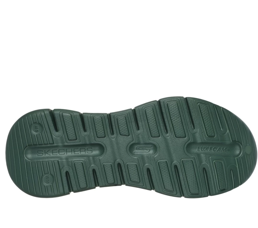 SKECHERS Men's Arch Fit Go Foam 1 Sneakers in Dark Green - Comfortable Walking Shoes