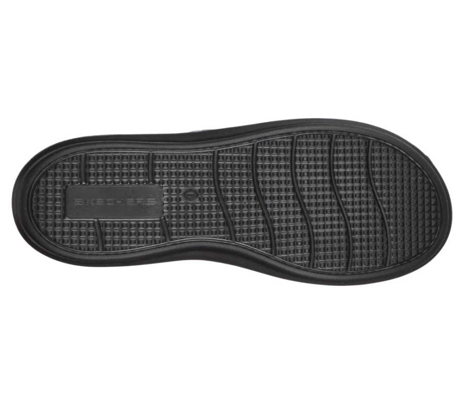 SKECHERS Women's Arch Fit Ascend Foamies Sneakers in Black - Comfortable Slip-On Walking Shoes