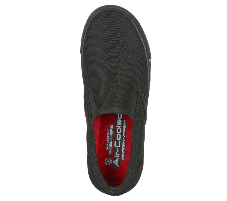 SKECHERS Women's Black Relaxed Fit Colobus Sr Sneakers - Comfortable Casual Shoes