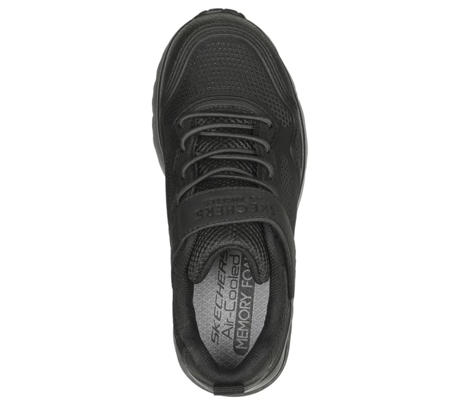 SKECHERS Kids Uno Lite - Worlo Sneakers in Black for Boys & Girls