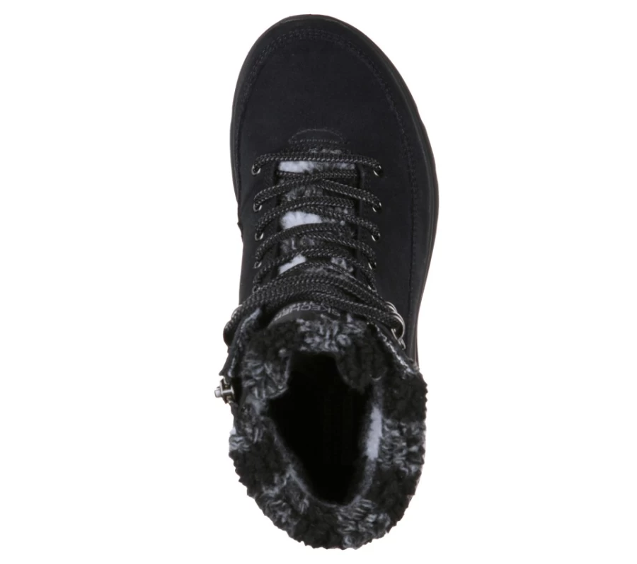 SKECHERS Women's On-The-Go Glacial Ultra Sneakers in Black & Gray - Lightweight Walking Shoes