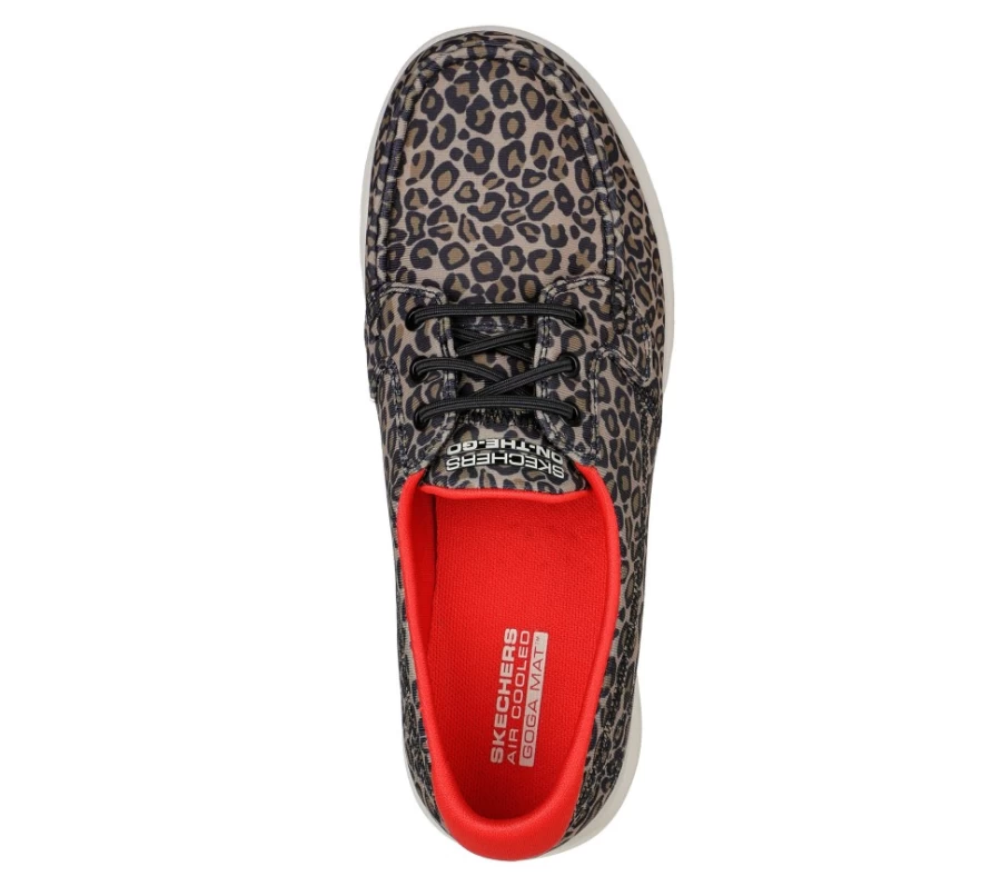 SKECHERS Women's Go Walk Lite - Leopard Print Walking Shoes for Comfort & Style