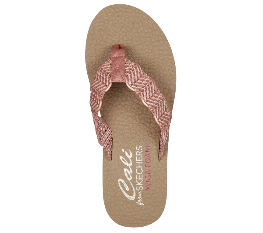 SKECHERS Women's Sandcomber Rose Sandals - Comfortable Casual Footwear