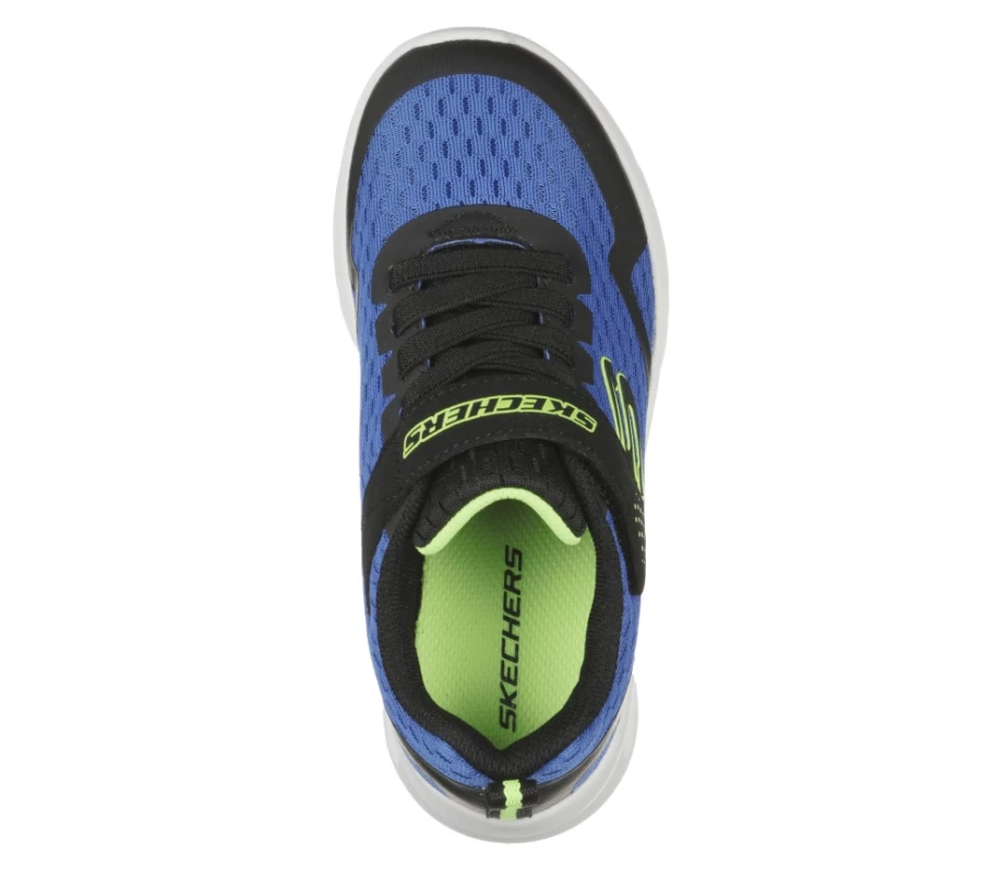 SKECHERS Kids Microspec Max - Torvix Sneakers in Royal/Black | Lightweight & Comfortable