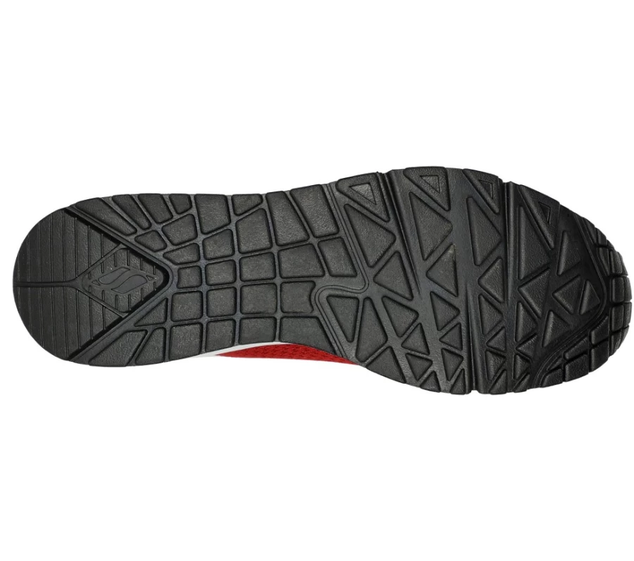 SKECHERS Men's Uno Everywear Sneakers in Red - Comfortable Casual Shoes