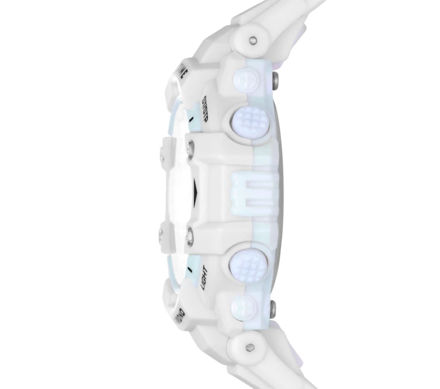 SKECHERS Women's White Dual Time Watch - Stylish Analog Digital Combo Timepiece