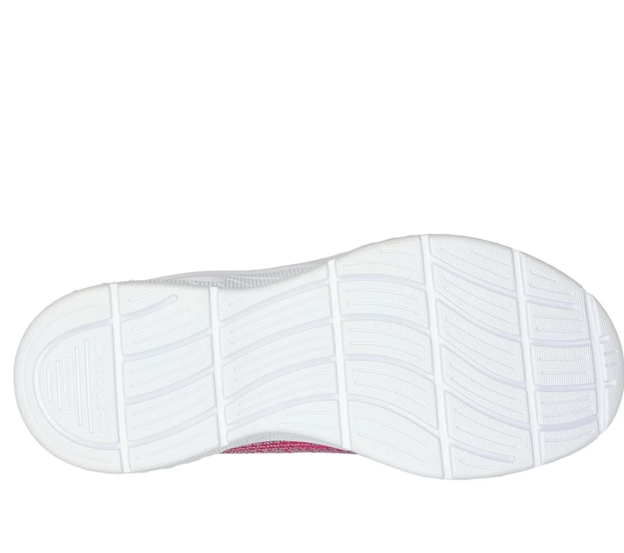 SKECHERS Kids' Microspec Max Plus Ombre Sneakers in Hot Pink & Aqua
