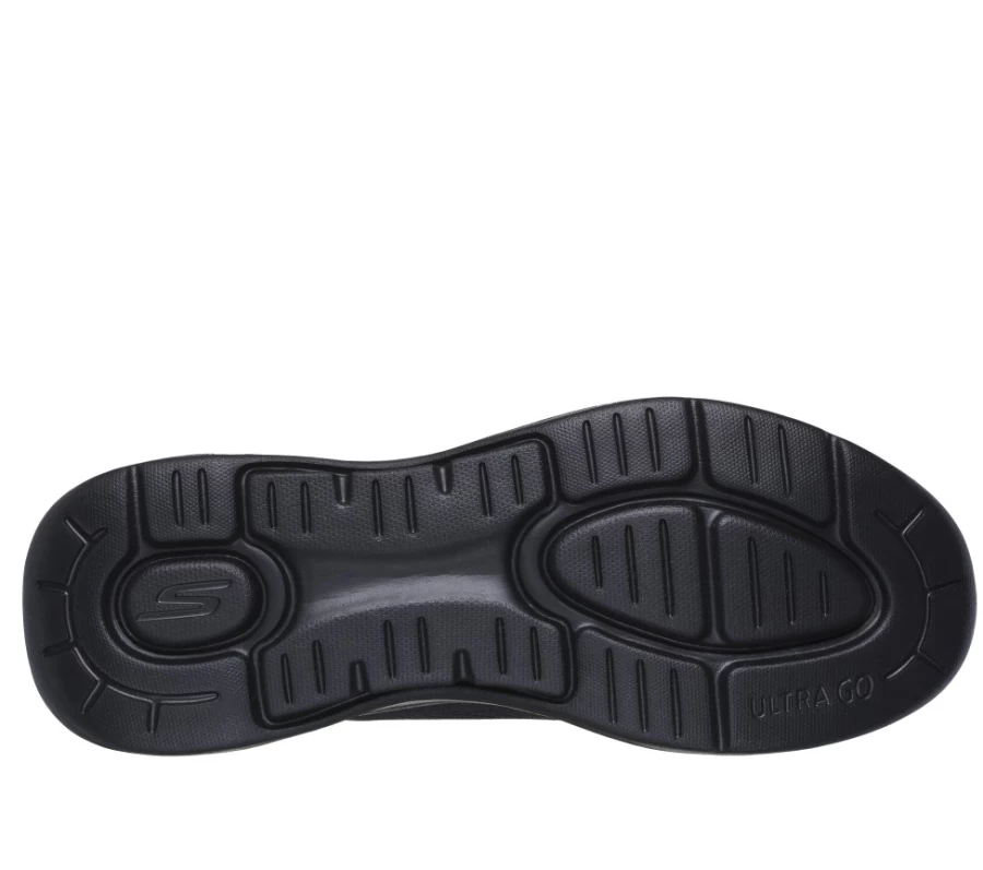 SKECHERS Men's Go Walk Arch Fit Slip-On Walking Shoes - Black, Comfort & Simplicity