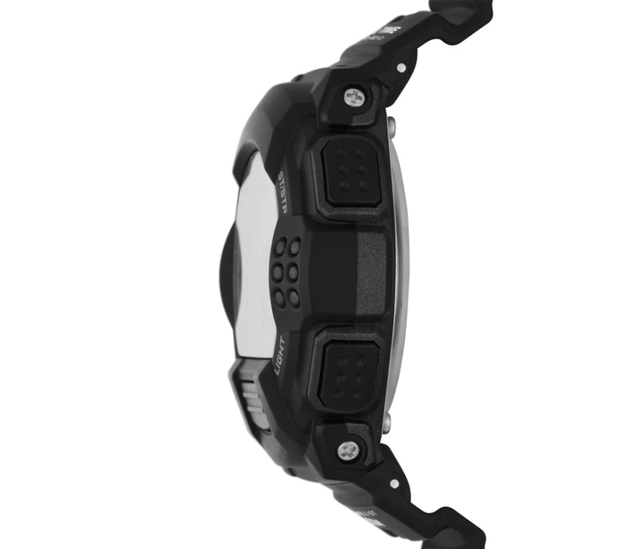 SKECHERS Women's Black Front Button Watch - Stylish & Functional Timepiece