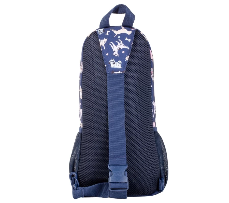 SKECHERS Women's Bobs Sling Bag - Black & Multi Color Crossbody Purse
