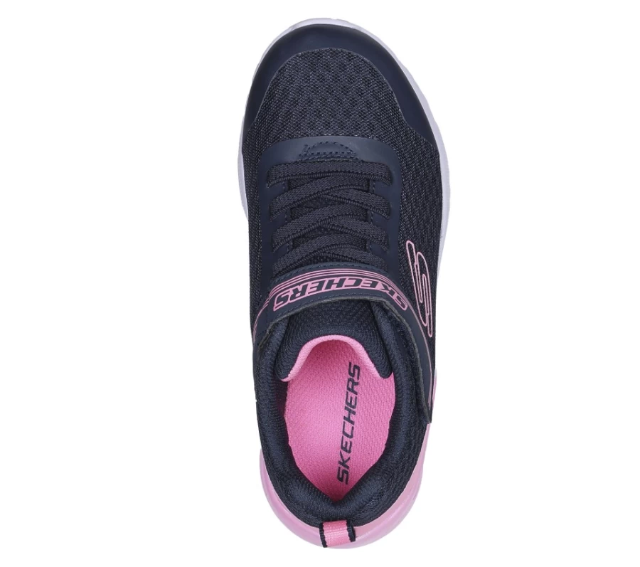SKECHERS Kids Microspec Max - Epic Brights Sneakers in Navy | Lightweight & Comfortable