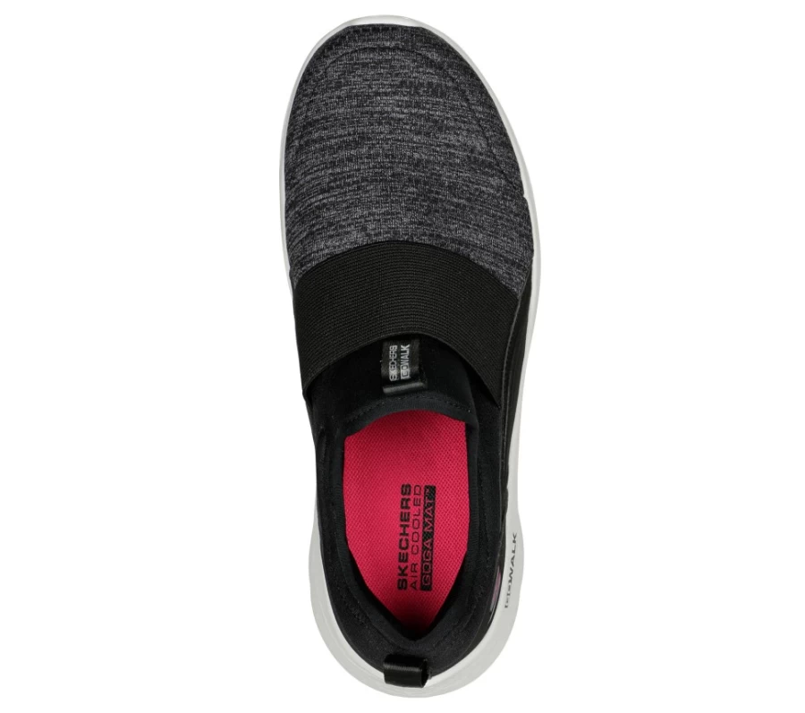 SKECHERS Women's Go Walk Flex - Vasanti Walking Shoes in Black & White