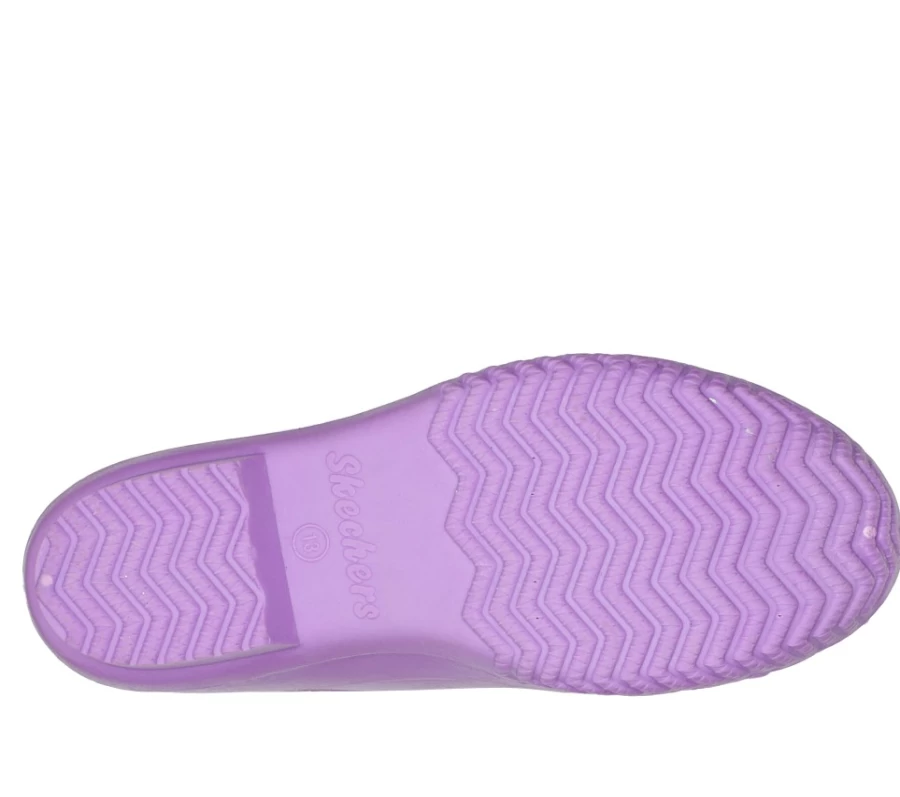 SKECHERS Kids Lavender Puddle Pouncers Aqua Splashers Waterproof Rain Boots