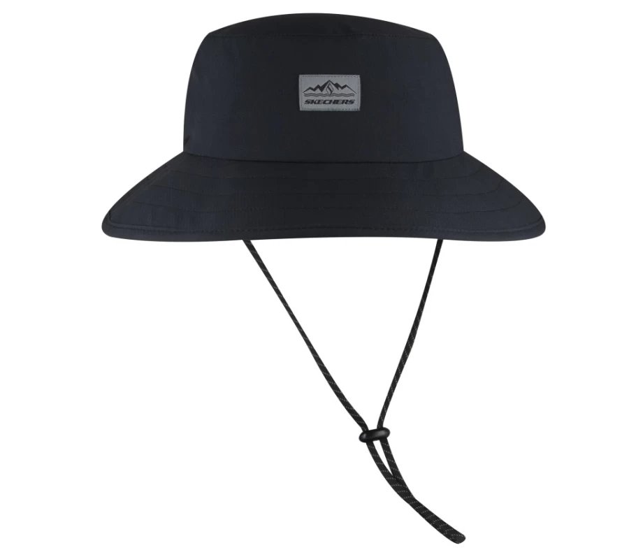 SKECHERS Men's Envoy Boonie Hat - Black Outdoor Sun Protection Cap