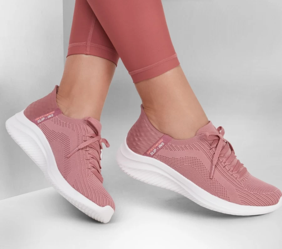SKECHERS Women's Ultra Flex 3.0 Slip-Ins Sneakers in Mauve - Brilliant Comfort & Style