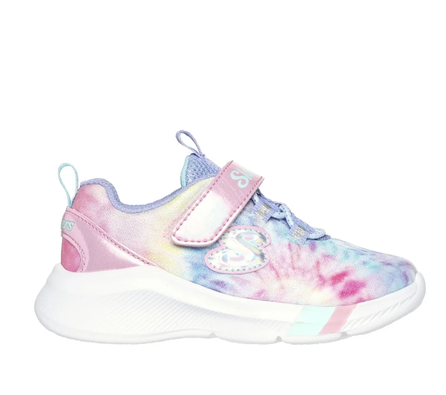 SKECHERS Kids' Lavender Multi Dreamy Lites - Sunny Groove Sneakers