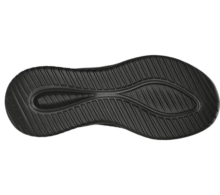 SKECHERS Kids Slip-Ins Ultra Flex 3.0 Sneakers - Smooth Step Comfort in Black