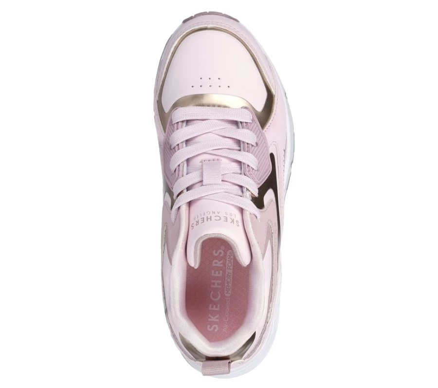 SKECHERS Kids Uno Gen1 - Color Surge Light Pink Sneakers for Girls & Boys